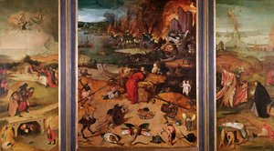Triptychon der Versuchung des heiligen Antonius von Hieronymus Bosch