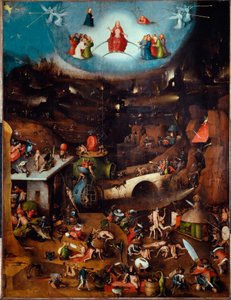 Triptychon des Jüngsten Gerichts, zentrale Tafel von Hieronymus Bosch