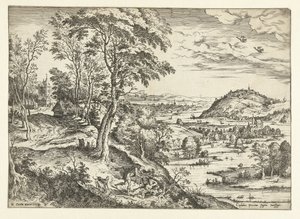 Cephalus und Procris von Hieronymus Cock