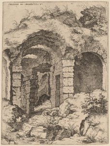 Sechste Ansicht des Kolosseums von Hieronymus Cock