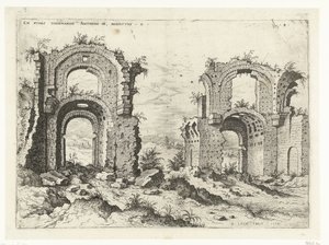 Zweiter Blick auf die Thermen des Diokletian