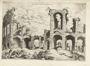 Zweiter Blick auf das Kolosseum in Rom (Römische Ruinen)