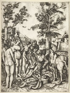 Das Urteil des Paris von Hieronymus Hopfer