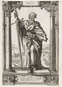 H. Paulus von Tarsus von Hieronymus Wierix
