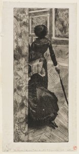 Mary Cassatt in der Gemäldegalerie im Louvre