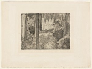 Die Wäscherinnen von Hilaire Germain Edgar Degas