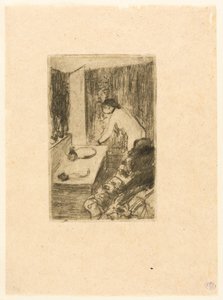 Das kleine Ankleidezimmer von Hilaire Germain Edgar Degas