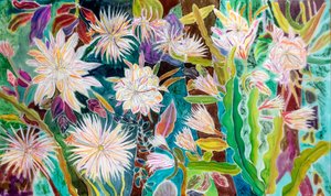 Nachtblühende Mondblume, Peru von Hilary Simon