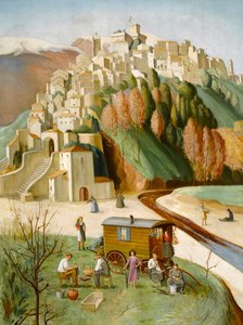 Cagnes Sur Mer, die Französische Riviera, 1922-46 von Hilda Mary Harvey