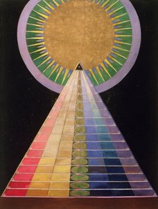 Ohne Titel Nr. 1 aus einer Serie von Altarbildern, 1915