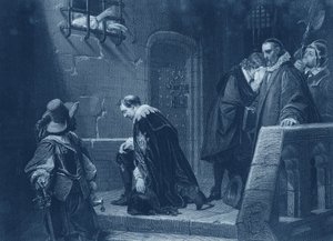 Lord Strafford wird zur Hinrichtung geführt