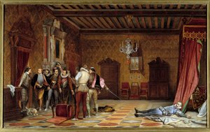 Ermordung des Herzogs von Guise (Heinrich I. von Lothringen, genannt der Narbe)
