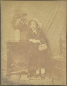 Porträt von Georgina Benoist (?)