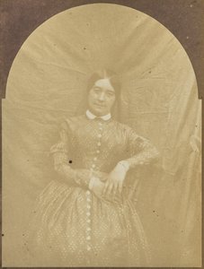 Porträt einer sitzenden Frau von Hippolyte Bayard