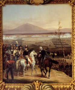 Der Übergang des Tagliamento vor Valvasone unter der Führung von Bonaparte am 16. März 1797 von Hippolyte Lecomte