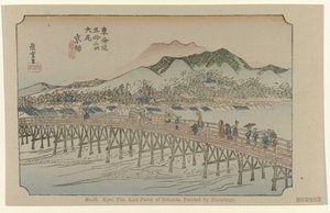 Kyoto (De Tôkaidô von Hiroshige)