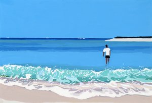 Meer und Mann, 2016 von Hiroyuki Izutsu