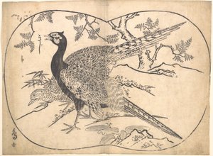 Fasane von Hishikawa Moronobu