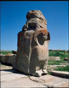 Ansicht des Sphinx-Tores