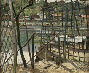 Landschaft aus Meudon, Frankreich, 1884