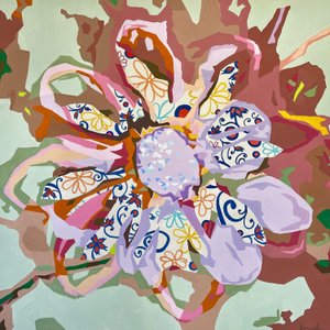 Floral Abstrakt #3, 2023 von Holly Boruck