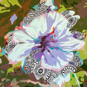 Floral Abstrakt #4 von Holly Boruck