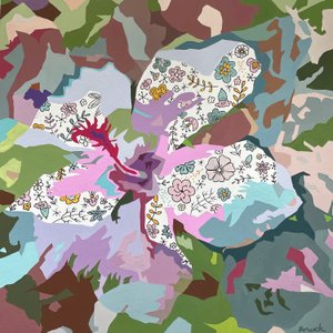 Floral Abstrakt #7 von Holly Boruck