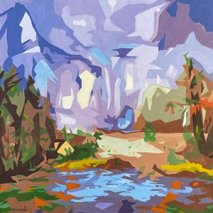 Landschaft Obscura #1, 2023 von Holly Boruck