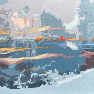 Landschaft Obscura Nr. 5, 2023 von Holly Boruck