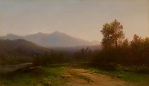 Landschaft am Hudson River von Homer Dodge Martin