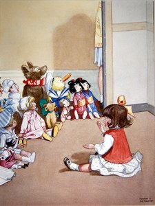 Dorothy erzählt den Kindern eine Geschichte