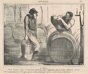 In Bercy: Wir tun ... was wir können ... von Honoré Daumier