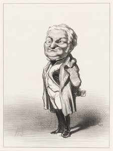 Adolphe Thiers von Honoré Daumier