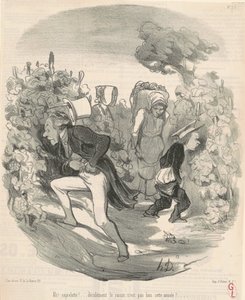 Ah! Saperlotte! ... Die Trauben sind dieses Jahr nicht gut! ... von Honoré Daumier