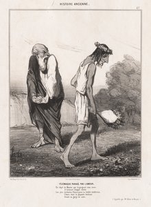 Alte Geschichte: Pl. 27, Telemach von der Liebe verwüstet