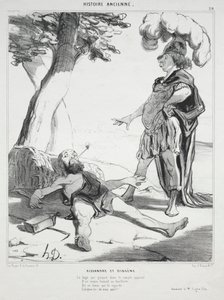 Alte Geschichte, Tafel 20: Alexander und Diogenes