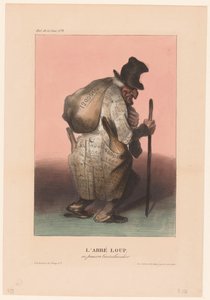 Baron Joseph-Dominique Louis als armer Schmuggler von Honoré Daumier