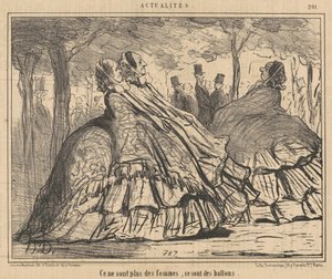 Das sind keine Frauen mehr, das sind Ballons von Honoré Daumier