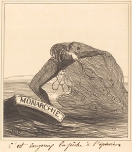 Es ist gefährlich, mit dem Wurfnetz zu fischen