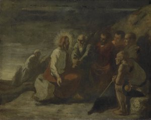 Christus und seine Jünger