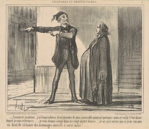 Wie, Madame ... Ich habe die Unvorsichtigkeit ...
