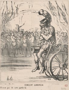 Europäisches Konzert von Honoré Daumier