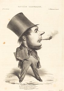 Daumier war der gewöhnliche Maler... von Honoré Daumier