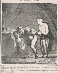 Nun ... mein Freund, woran denkst du? ... von Honoré Daumier