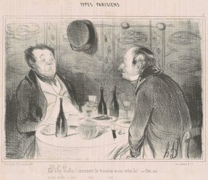 Eh bien Malin! comment le trouvez vous celui-la! von Honoré Daumier