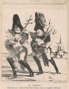 In der Walachei von Honoré Daumier