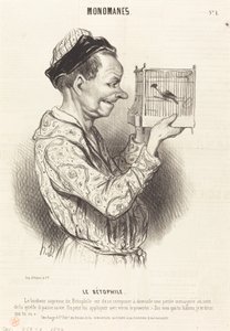 Le Bétophile von Honoré Daumier