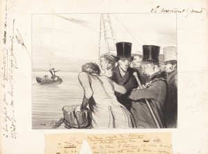 Le Dernier du Télémaque von Honoré Daumier