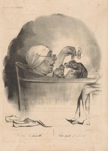 Le bain de famille, 1837