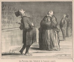Die Pariser in Erwartung